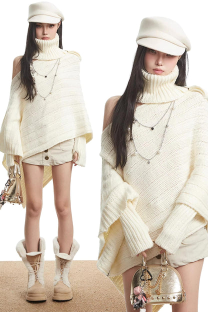 Korean Retro Knit Sweater