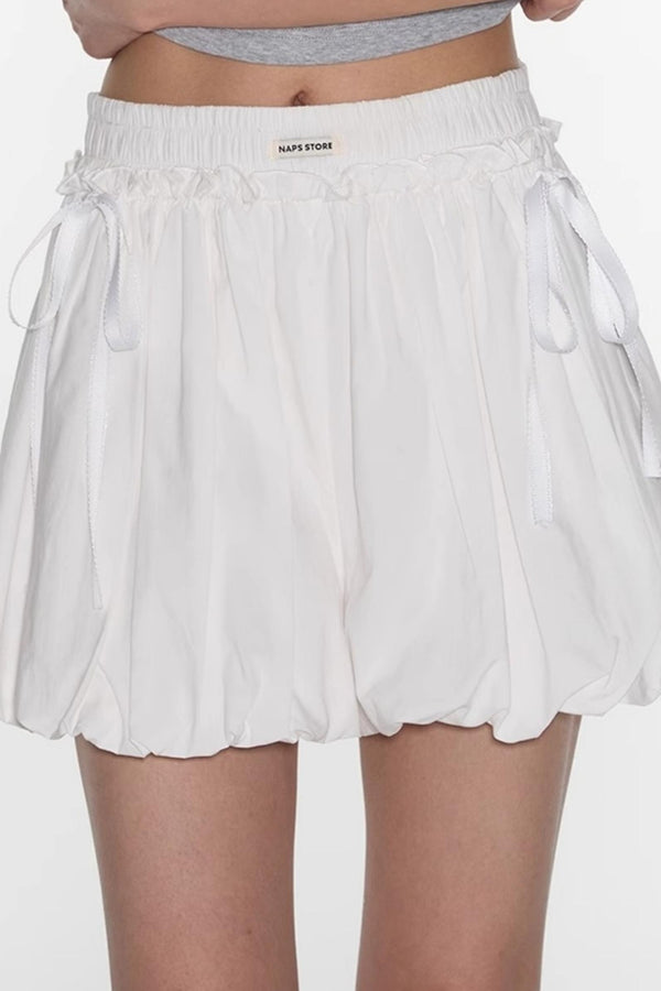 Bloomers Skirts Elastic Tie Bud Shorts Skirt