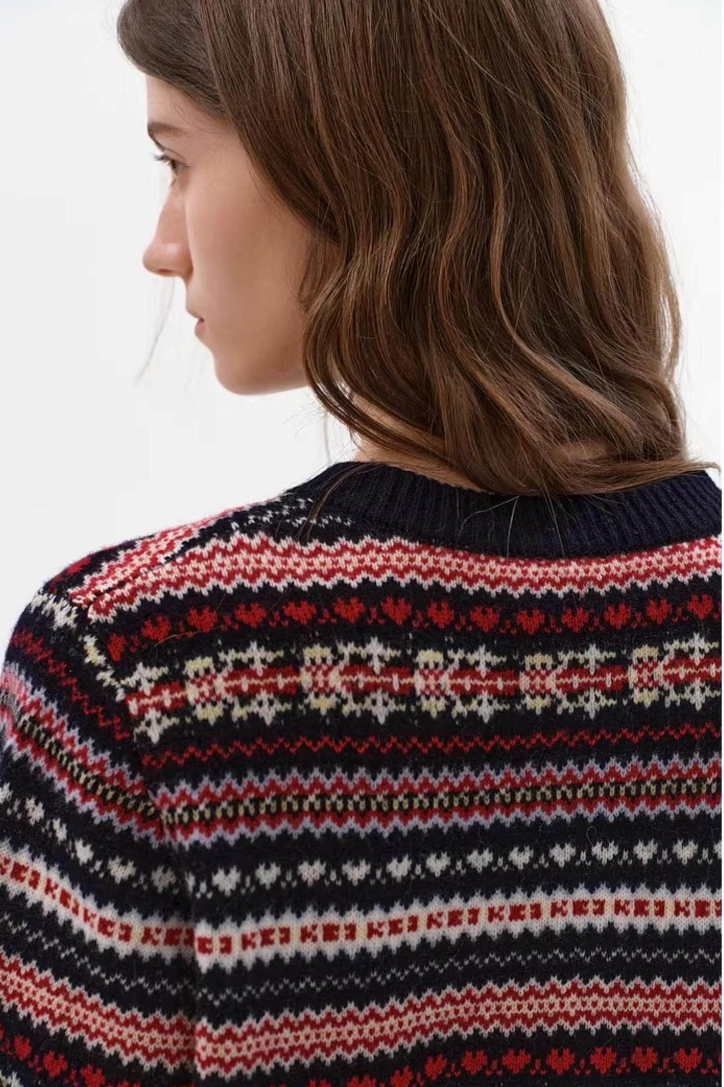 Merino Wool Fair Isle Sweater