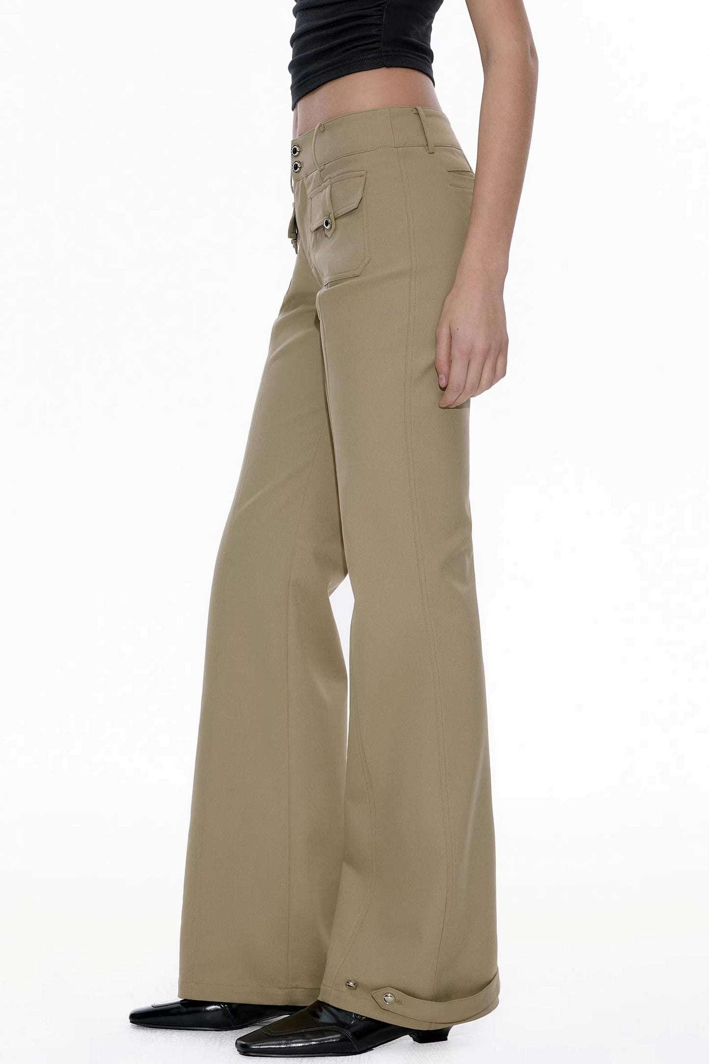 Lyocell Flared Breathable Pants