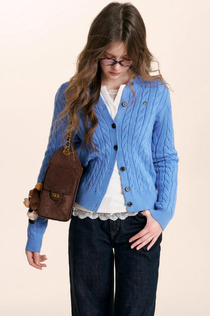 Romantic Lace Velvet Top