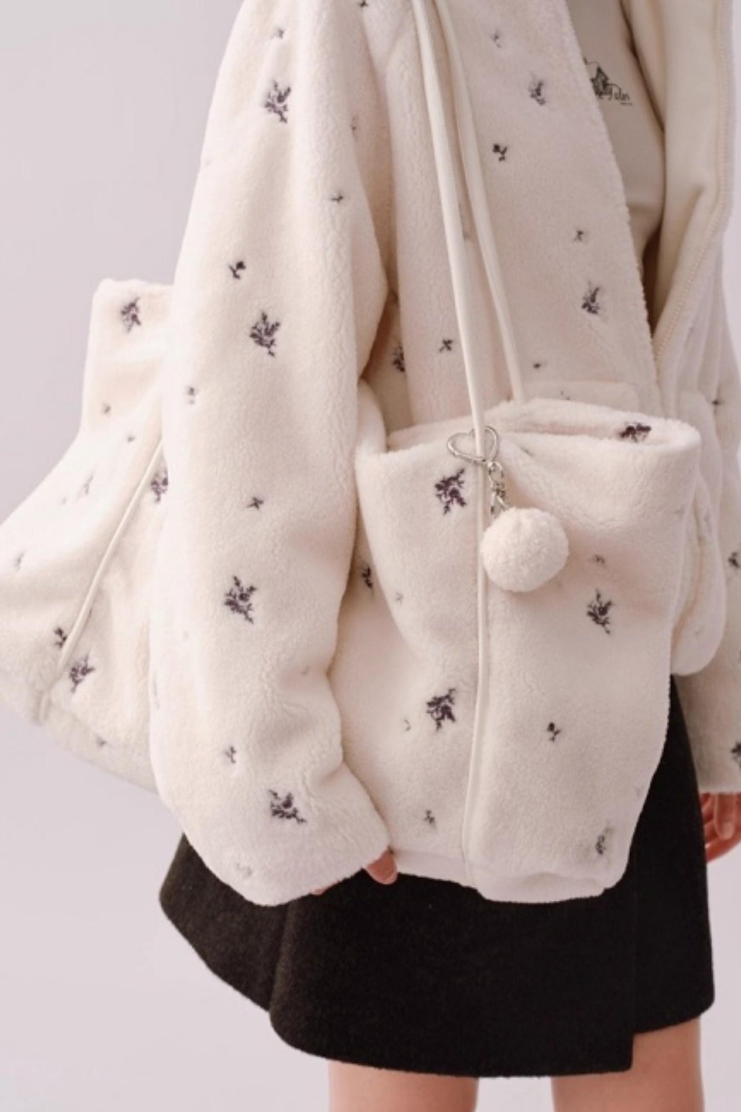 Endless Thoughts Floral Tote Bag