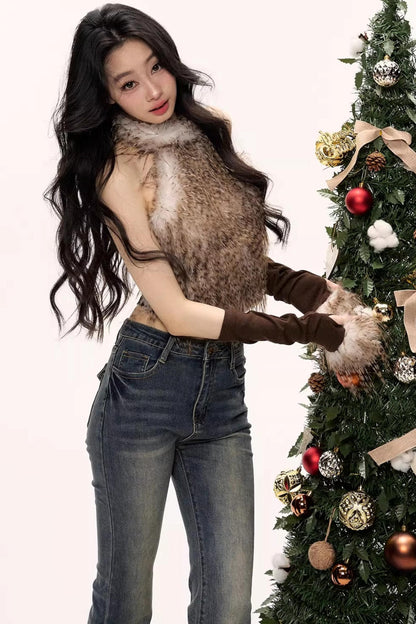 Dark Chocolate Knit Vest