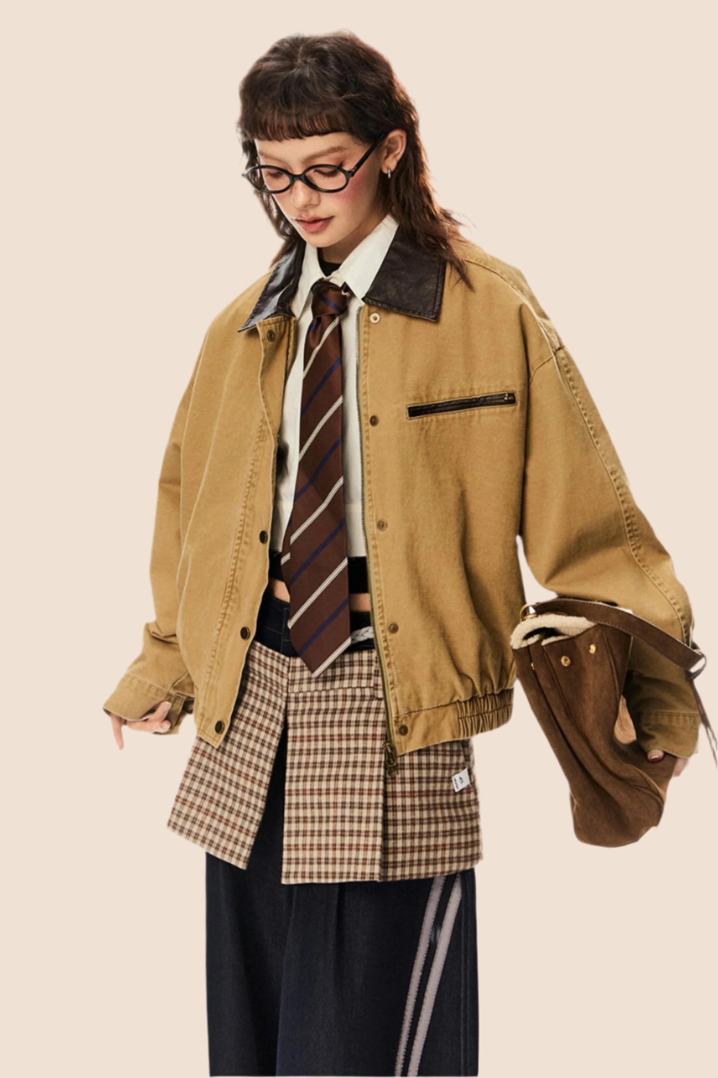 Bath Style Cropped Cargo Jacket