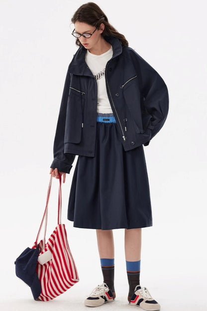 Outdoor Lapel Short Jacket