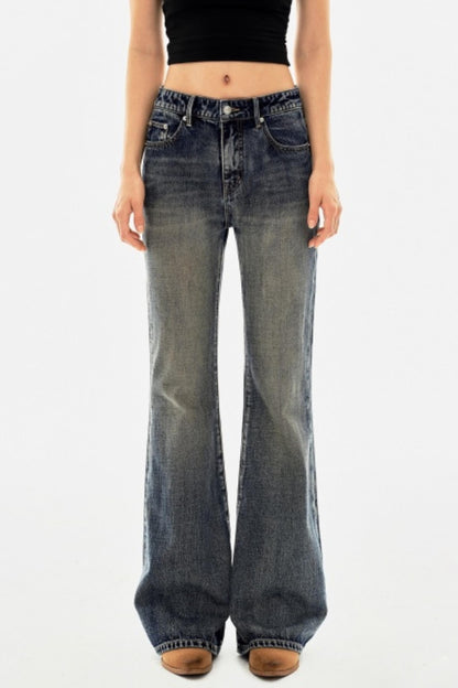 Yellow Mud-Dyed Gradient Pants