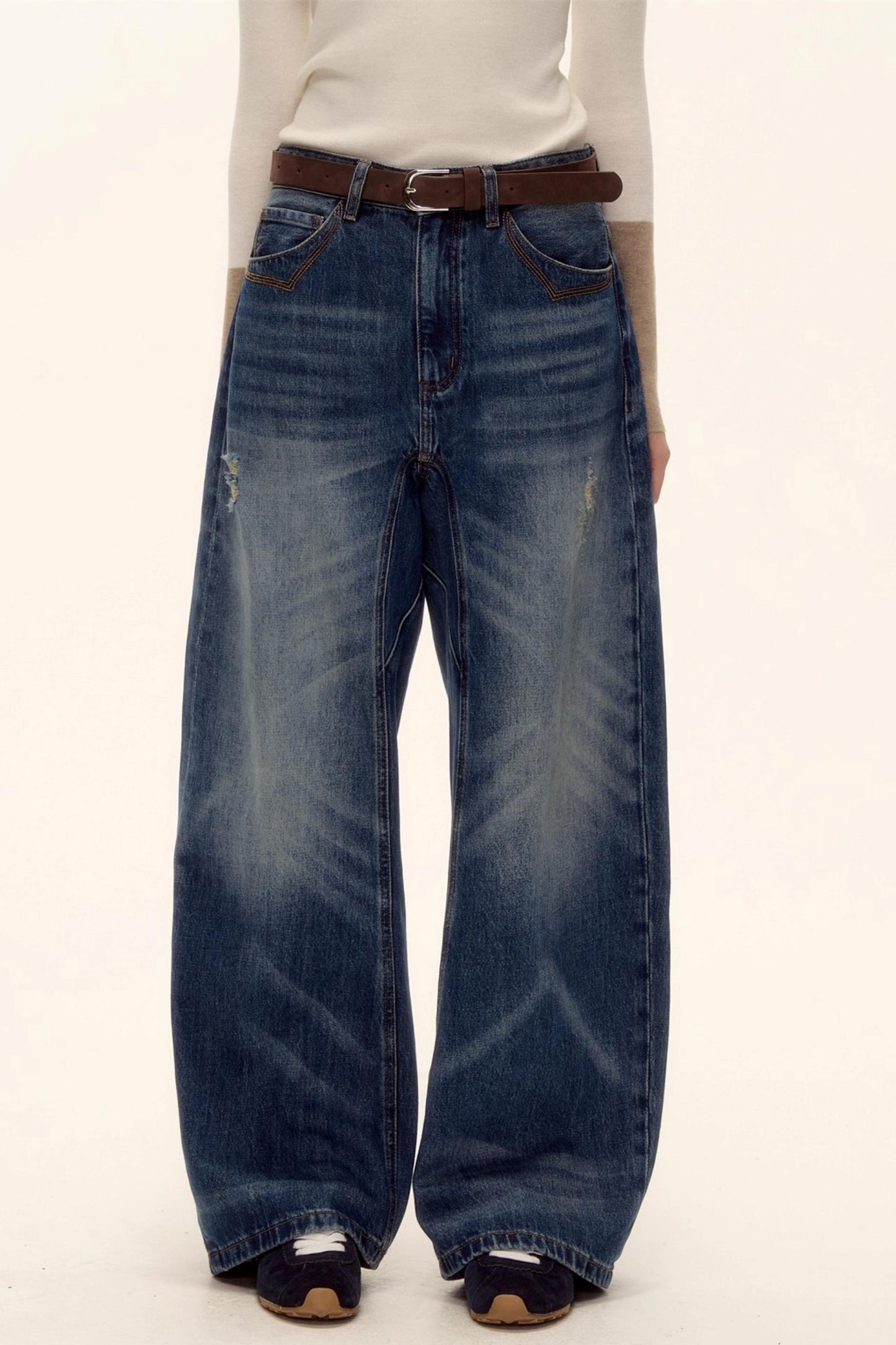 Fair Isle Knit Cardigan Set-Up