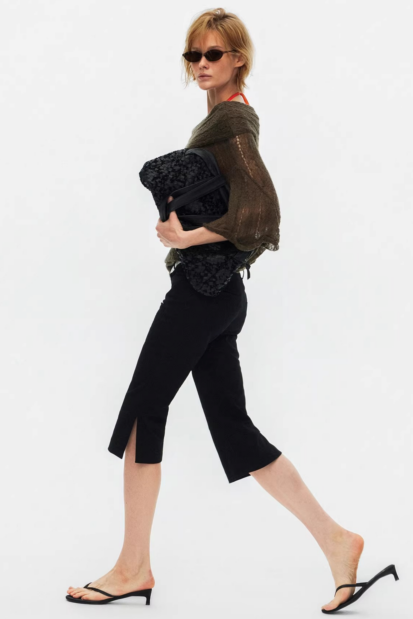 Slim-Fit Equestrian Pants