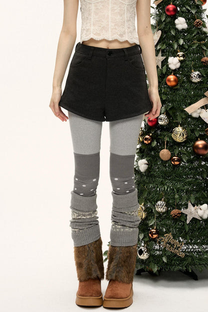 Mulled Wine Burgundy Knitted Cardigan Set-Up