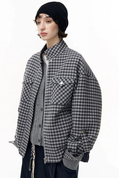 Salt Tea Plaid Jacket