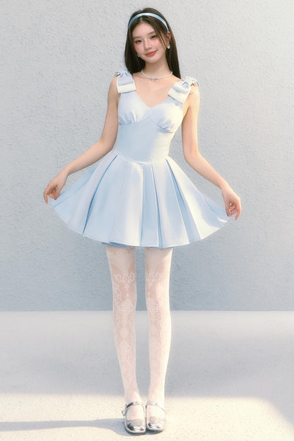 Blue Daughter V-Line Summer Slip Dress