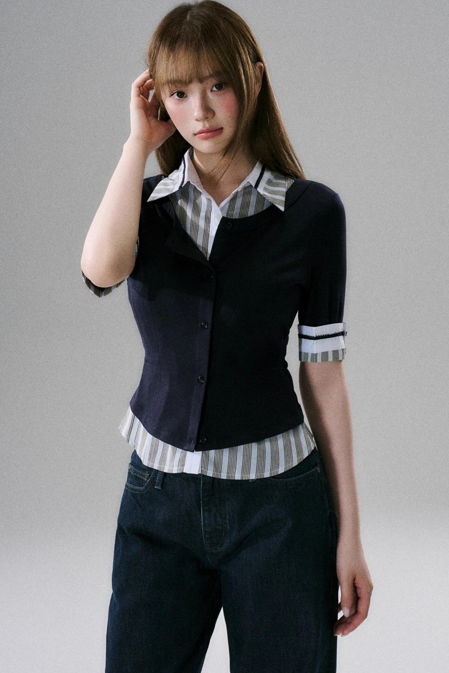 Forest Commuting Wool Top