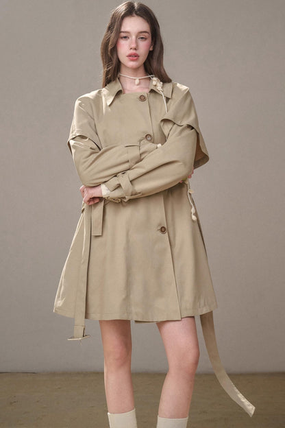 Retro Loose Trench Coat