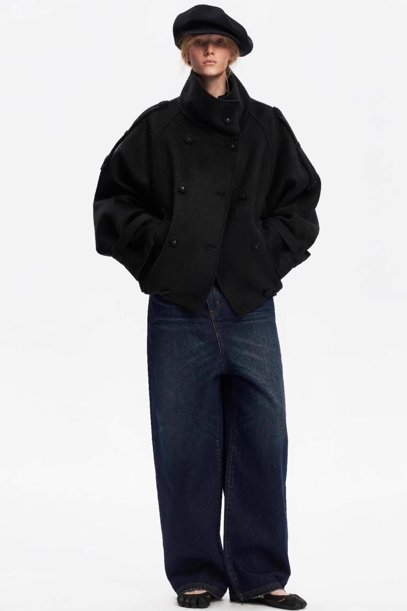 Vintage Yellow Distressed Jeans