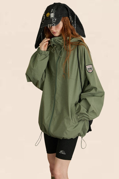 Retro Outdoor Waterproof Cargo Jacket