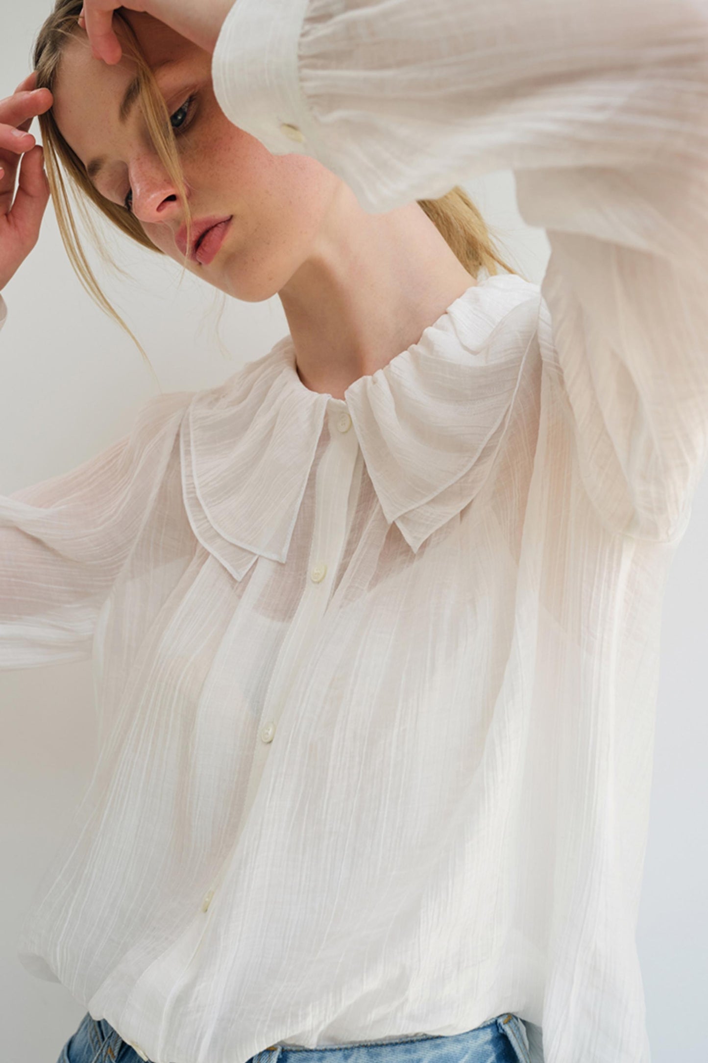 Balanced Drape Classic Shape Shirt