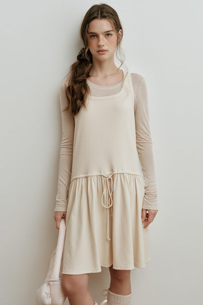 Mist Island Floral Knit Dress