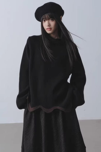 Apocalyptic Coastline Knitted Sweater