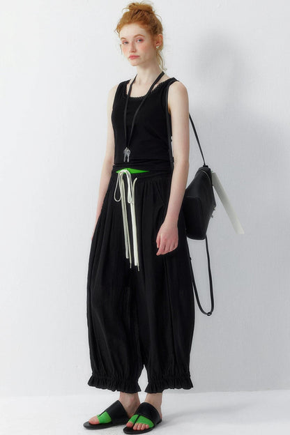 Bamboo Linen Round Neck Inner Top