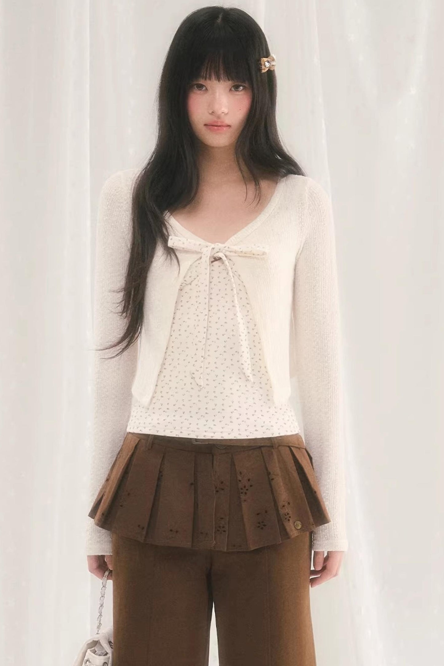 Floral Bow Camisole Top