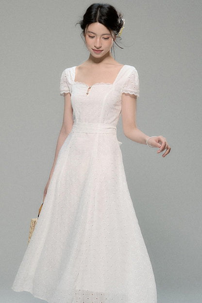 Elegance White Dress