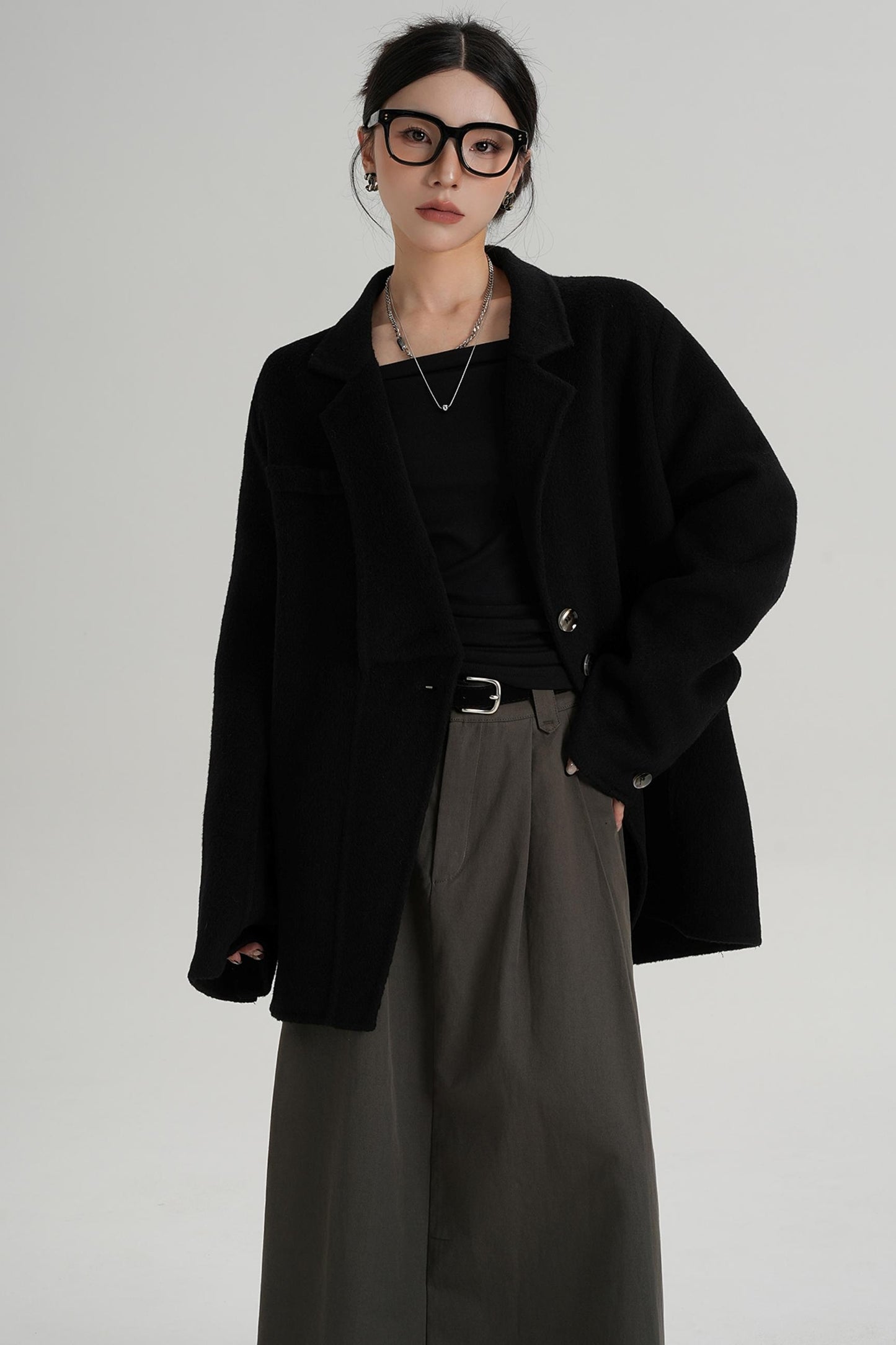 Black Woolen Jacket