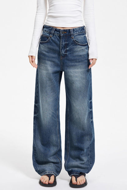 Retro Japanese Denim Pants