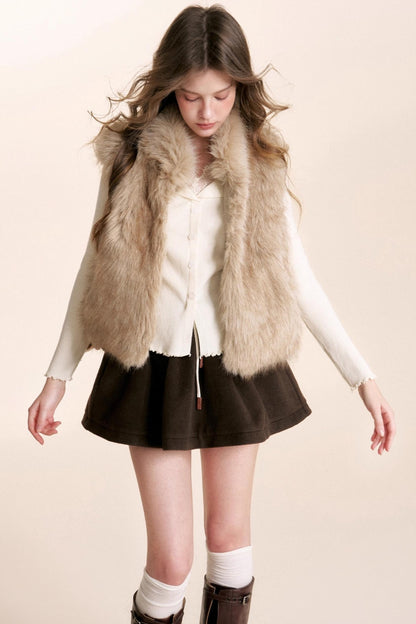 Romantic Lace Ruffled Knit Top