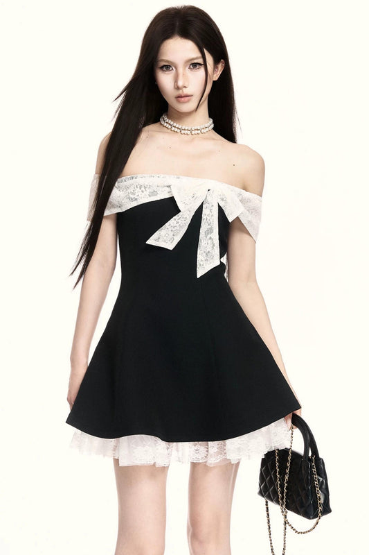 Lace Bow Princess Dress