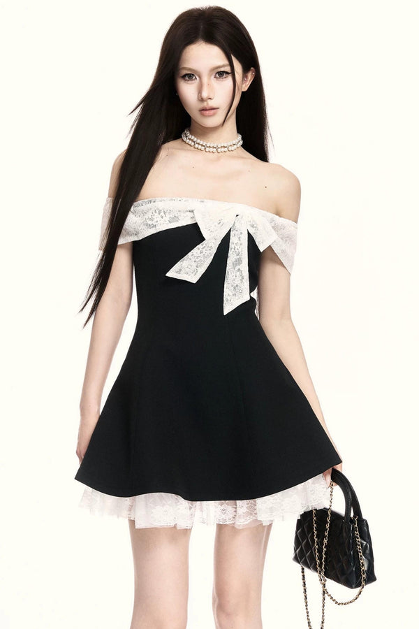 Lace Bow Princess Dress