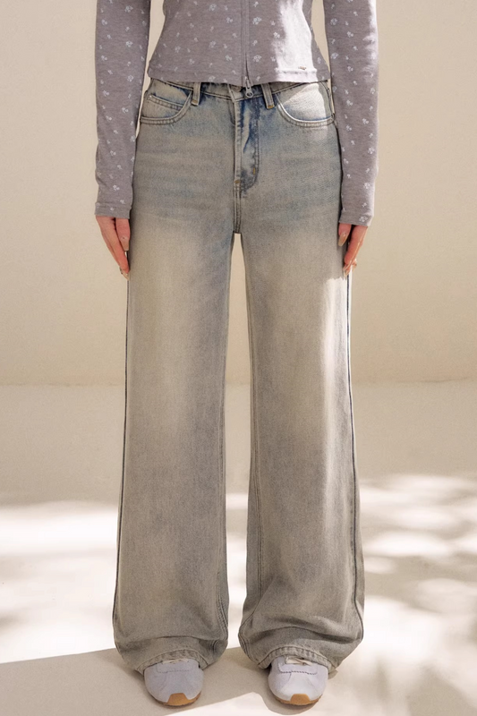 Fragmented Star River Jeans