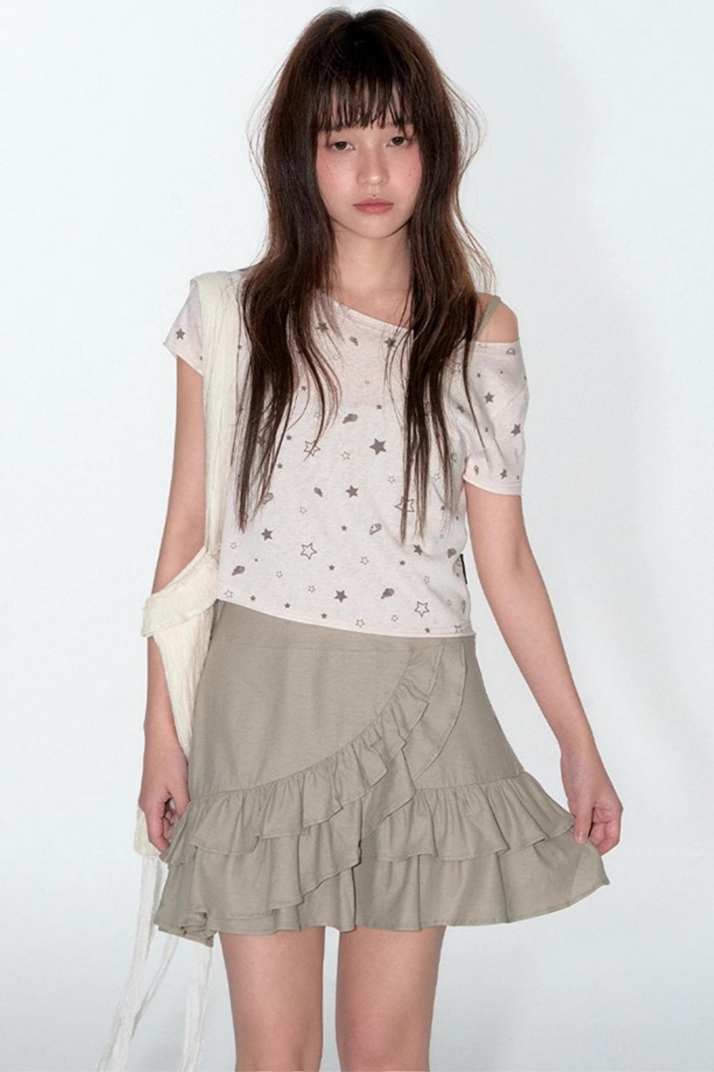 Lace Knitted Slip Dress