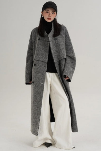 Double-Sided Wool Winter Coat
