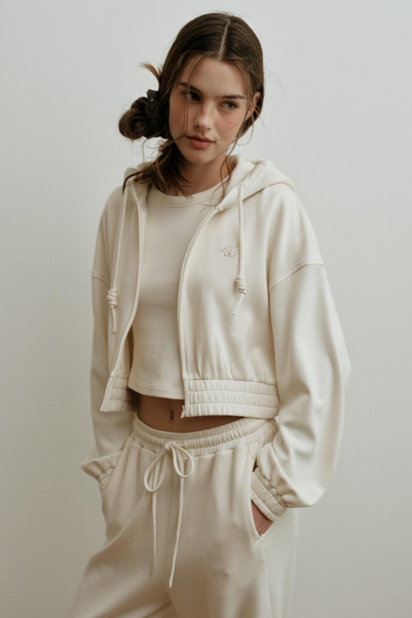 Cloud Soft Crew Neck Jacket Set-Up