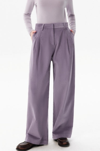Taro Purple Corduroy Pants