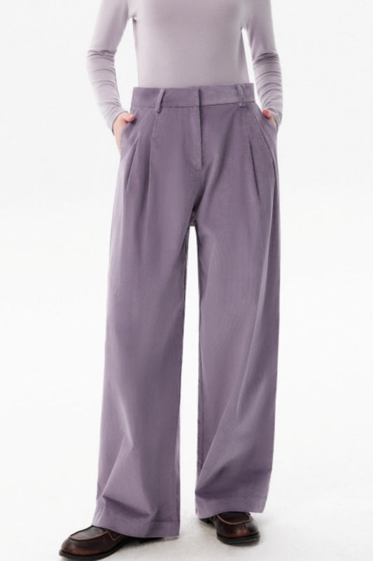 Taro Purple Corduroy Pants