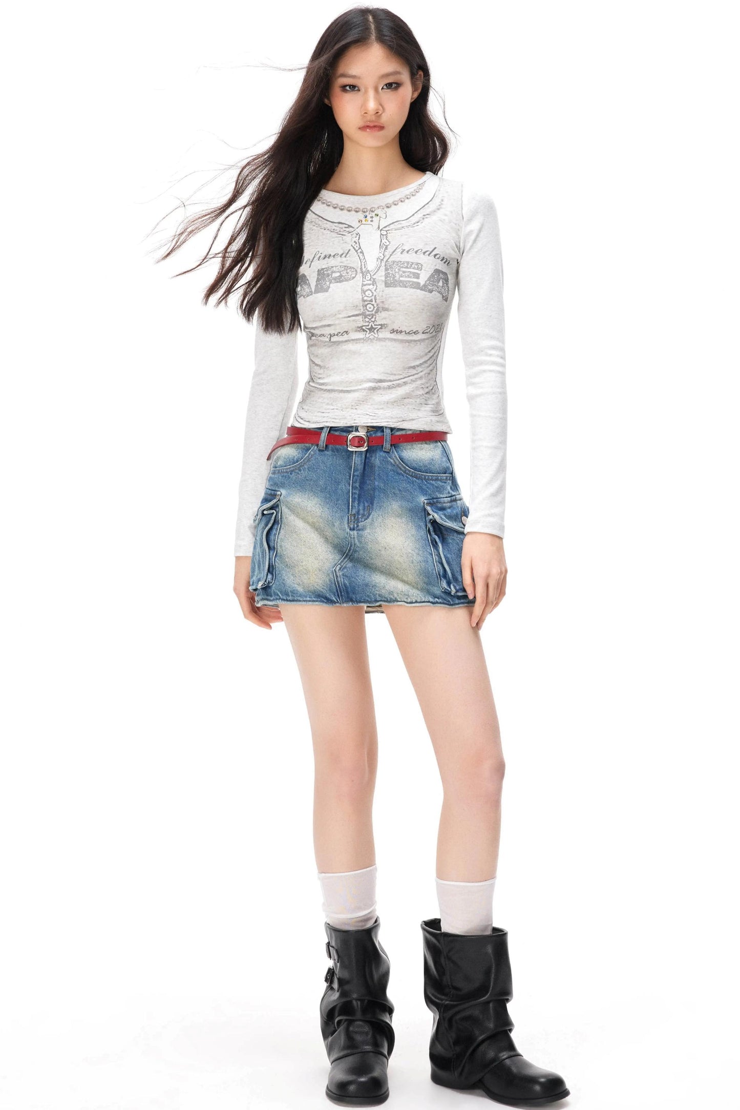 Spicy Girl Rhinestone Knit Top