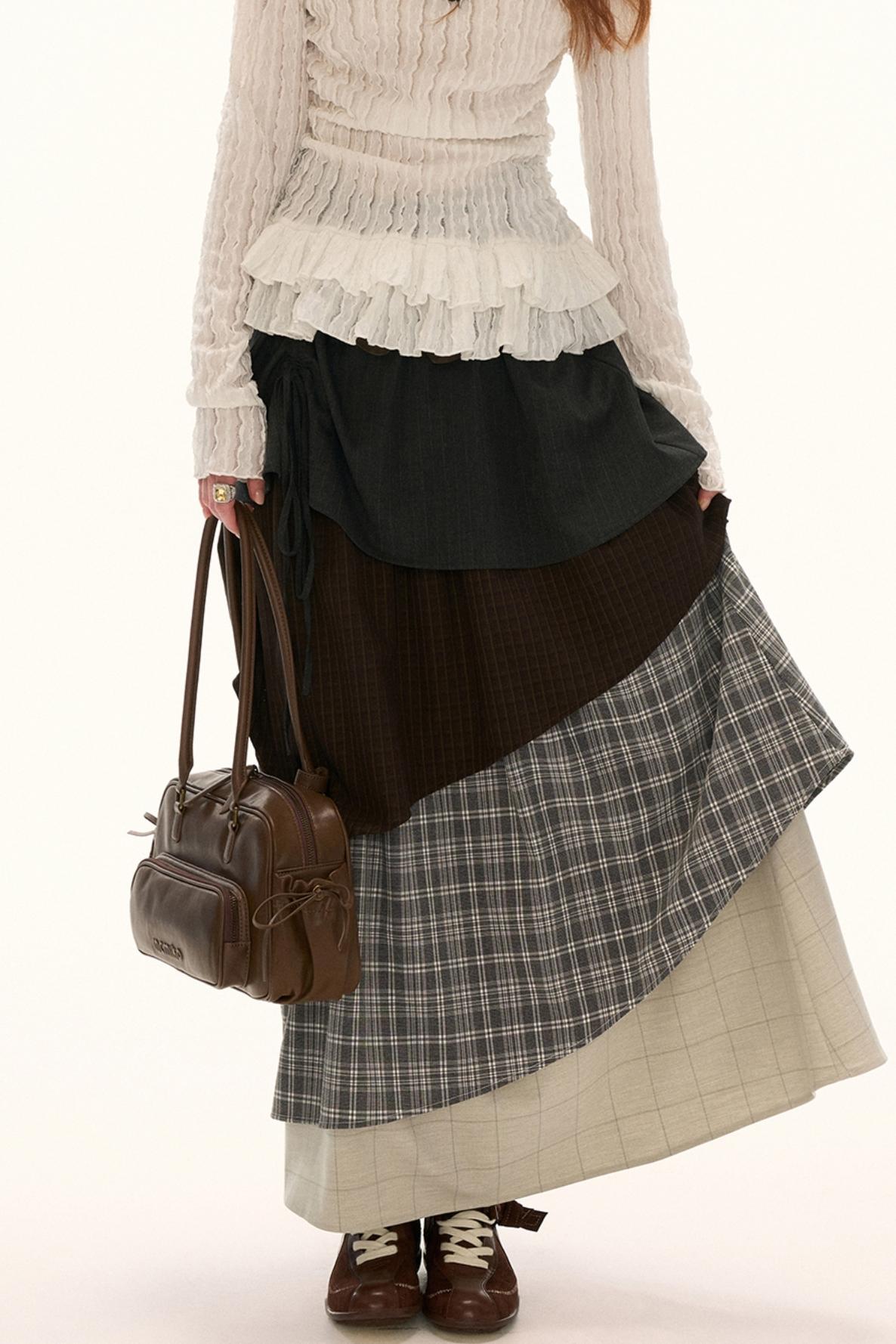 American Vintage Multi-Layer Maxi Skirt