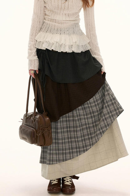 American Vintage Multi-Layer Maxi Skirt