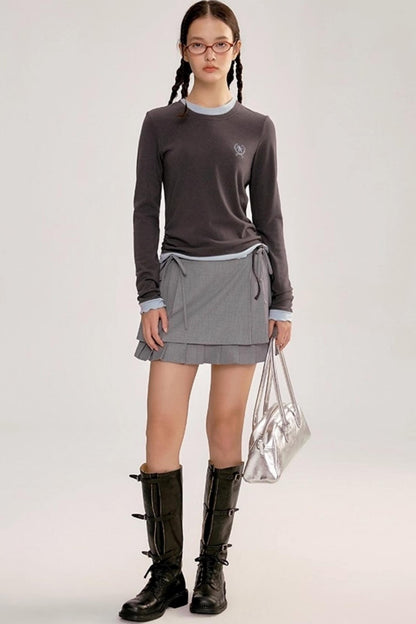 Bow Tie A-Line Skirt