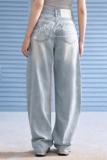 Teen Graffiti Skinny Jeans