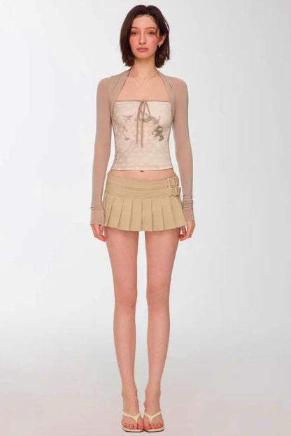 Patchwork Polka Dot Vest