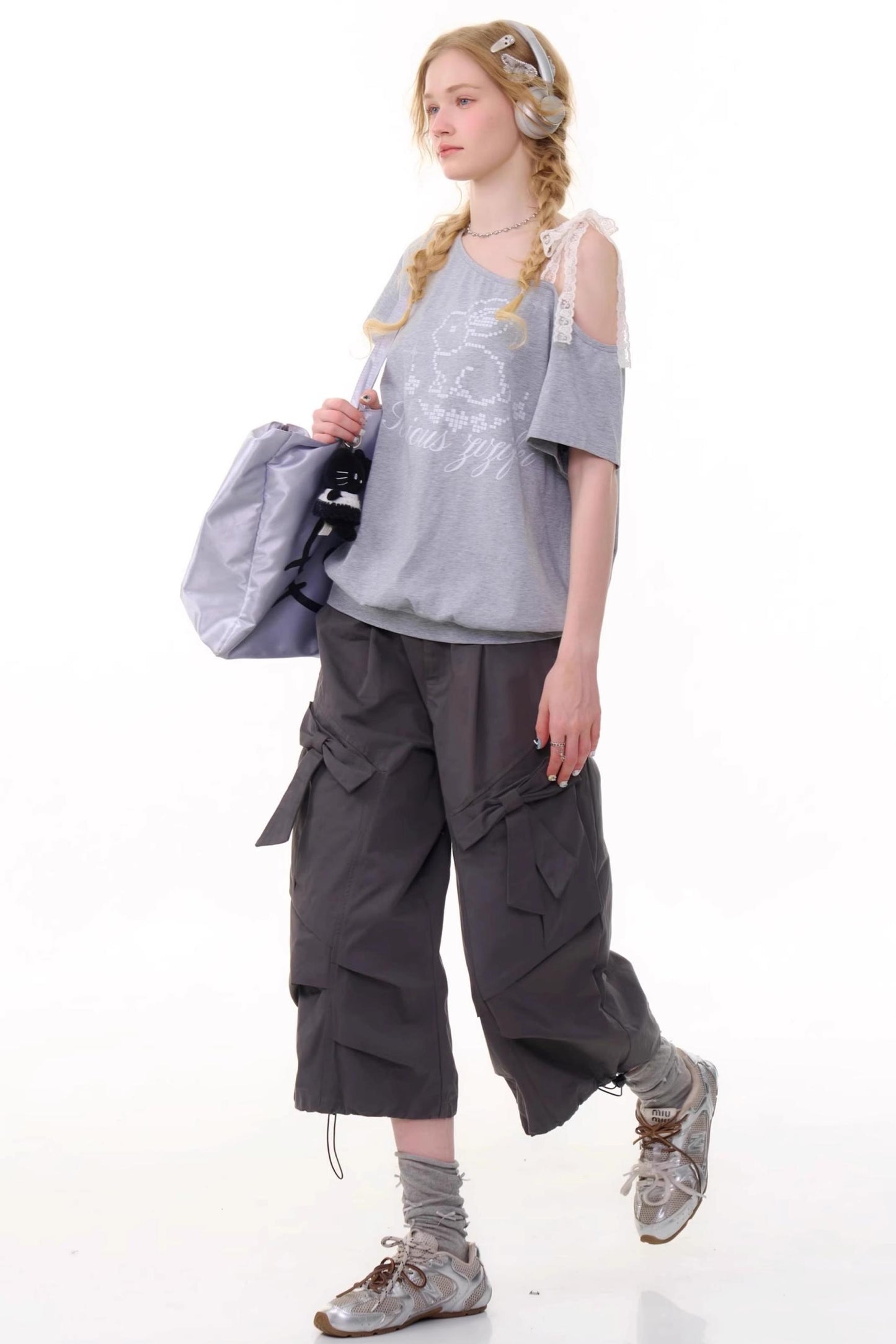 Chic Bow-Waist Trousers