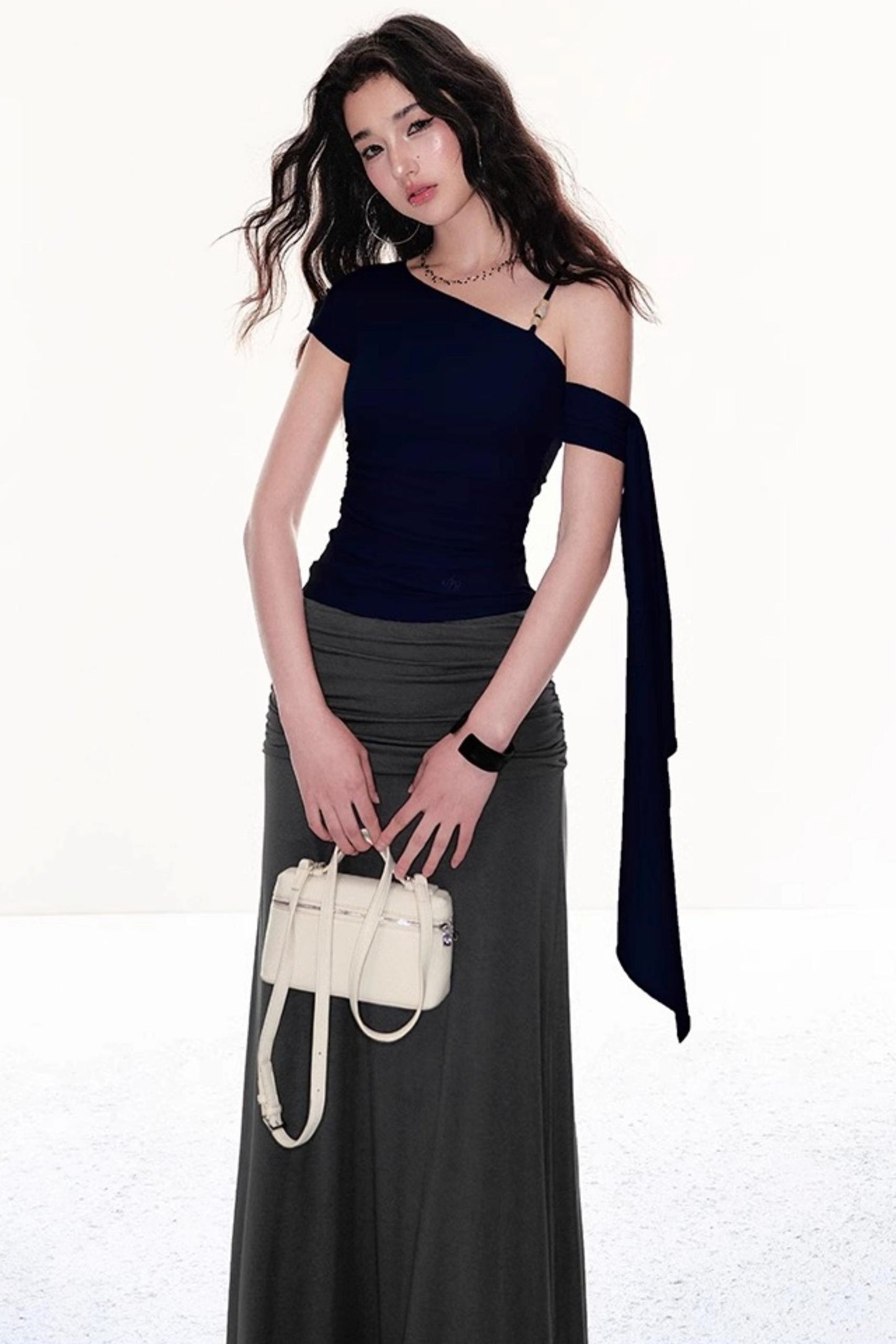 Slim Strapless T-Shirt