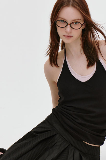 Pleated Side Support Camisole