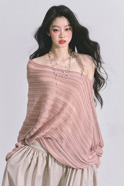 French Autumn Knit Top