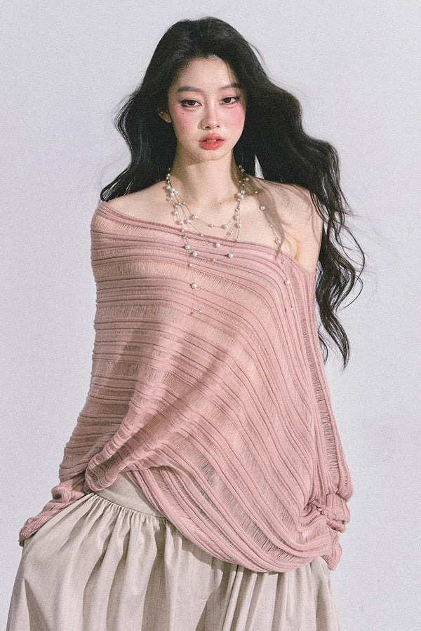 French Autumn Knit Top