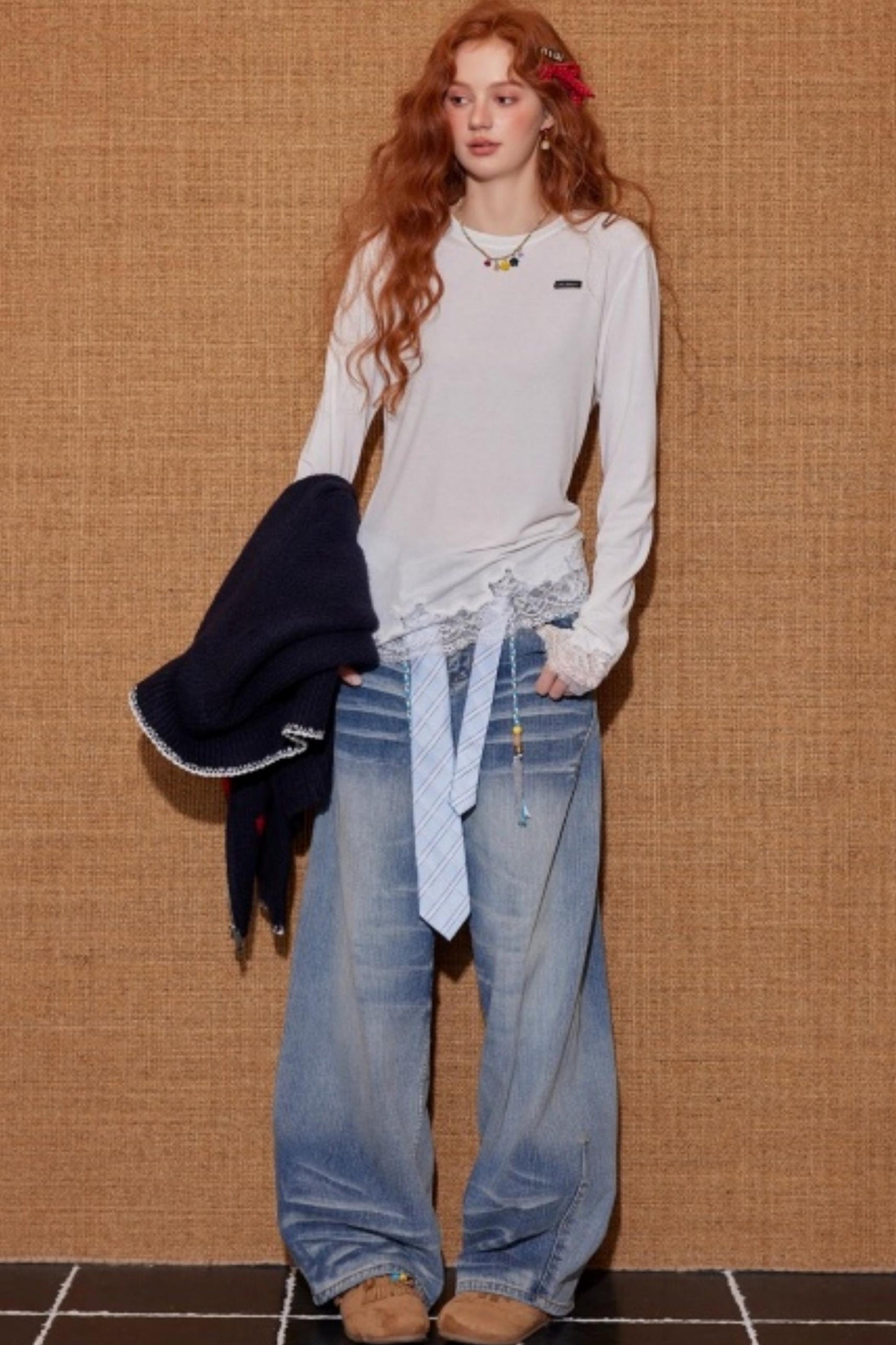 Lace Patchwork T-shirt