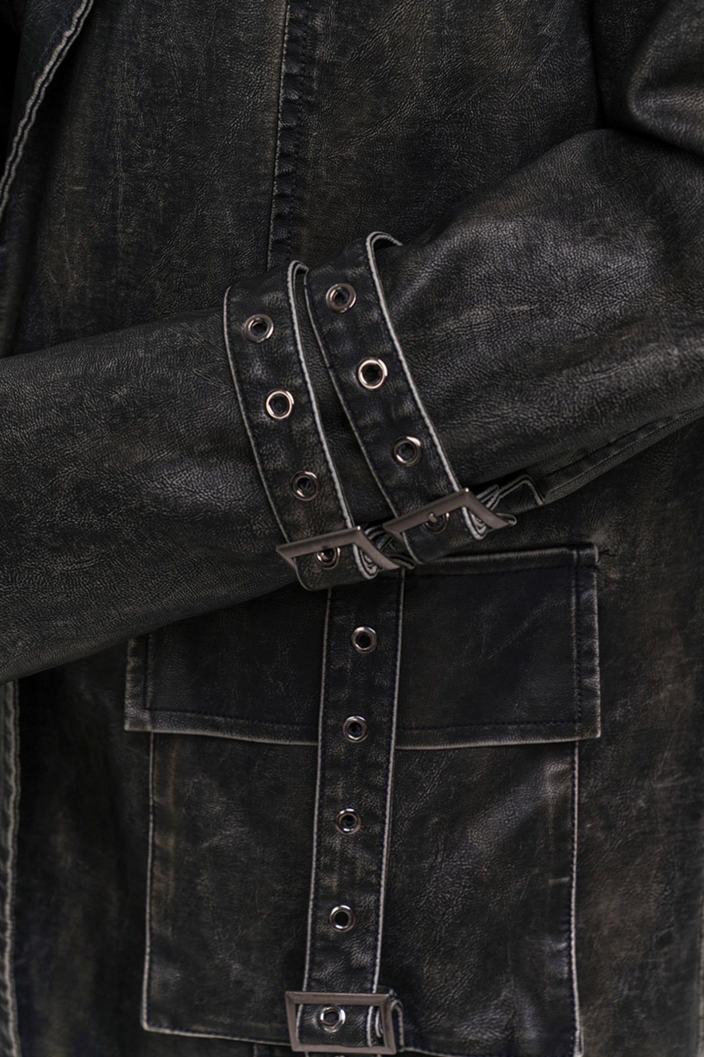 Vintage Style Leather Jacket