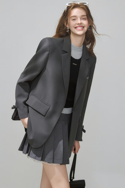 Gray Womens Blazer